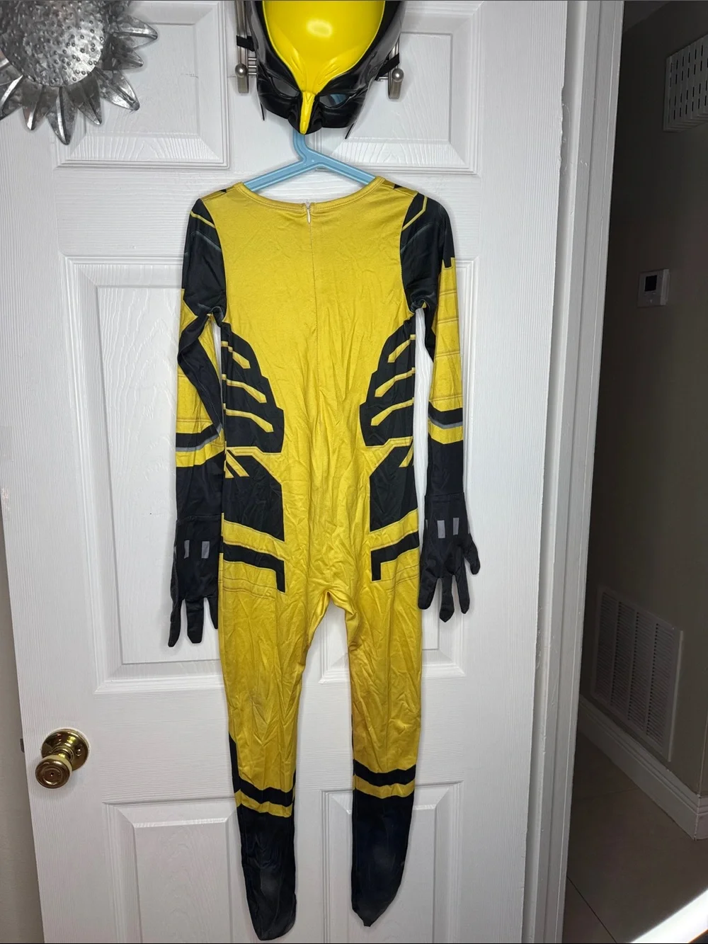 Marvel Wolverine Kida Superhero Costume - Classic Masked Suit Sz Small